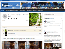 Tablet Screenshot of egonomista.com